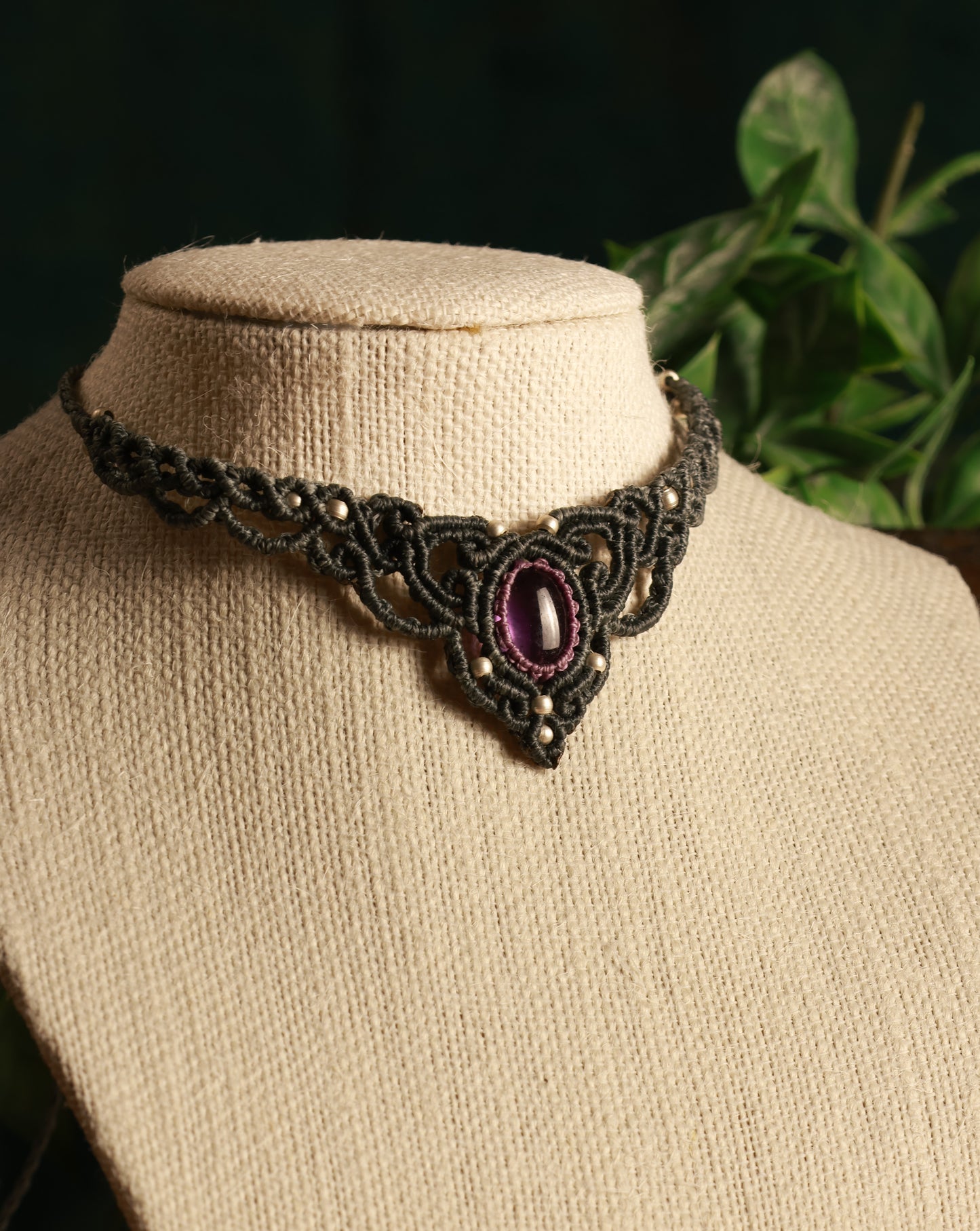 Amethyst Choker