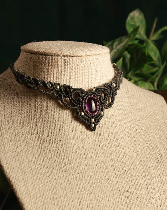 Amethyst Choker