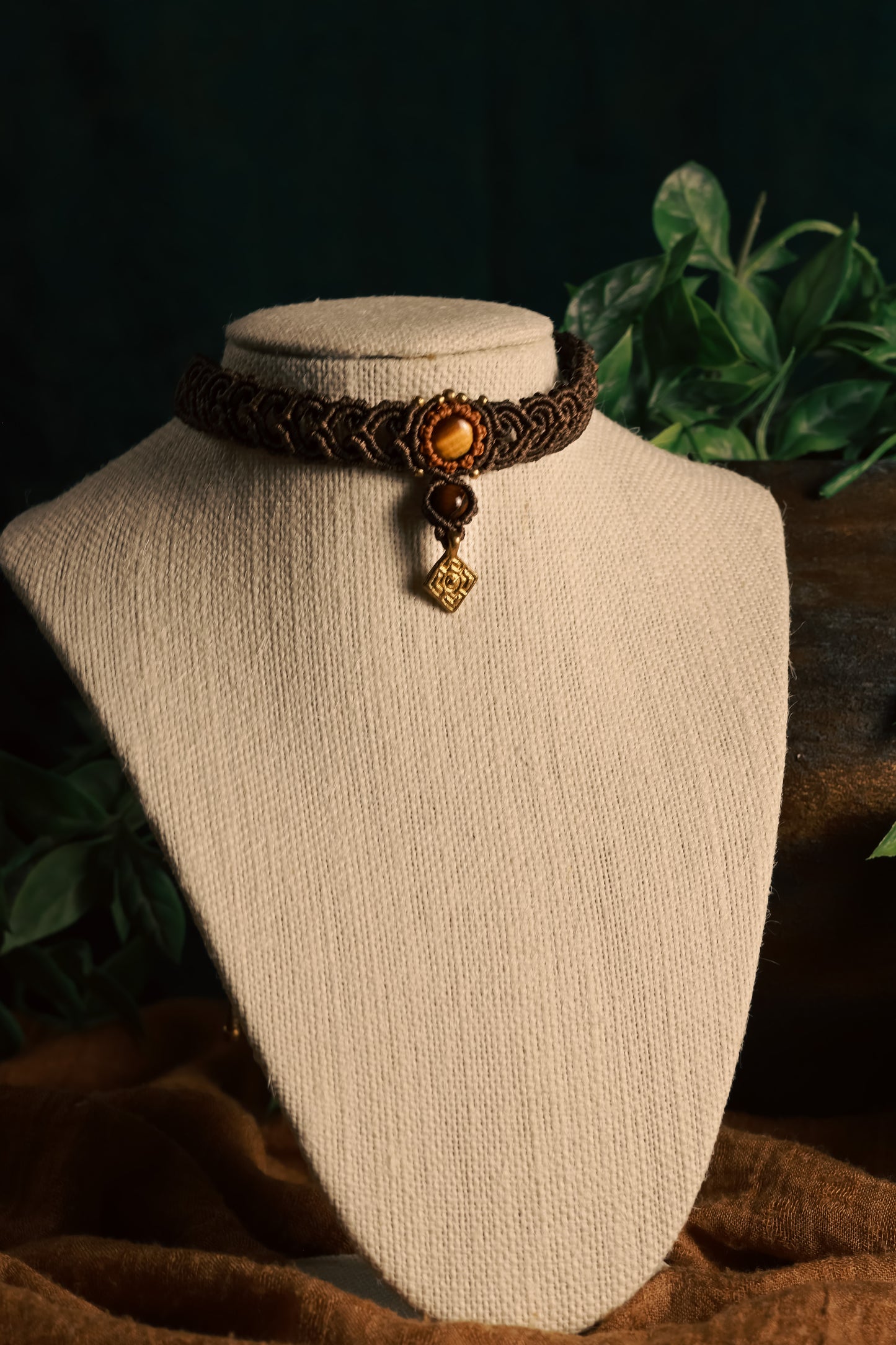 Tiger Eye Choker