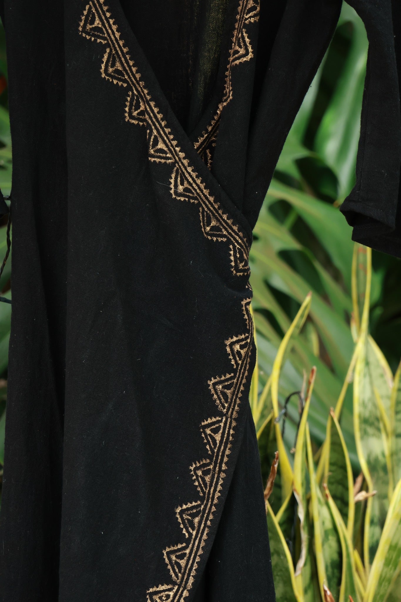 Nomad Wrap Dress - Black