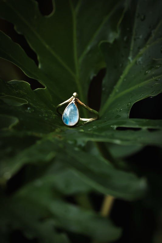 Handmade Moonstone ring
