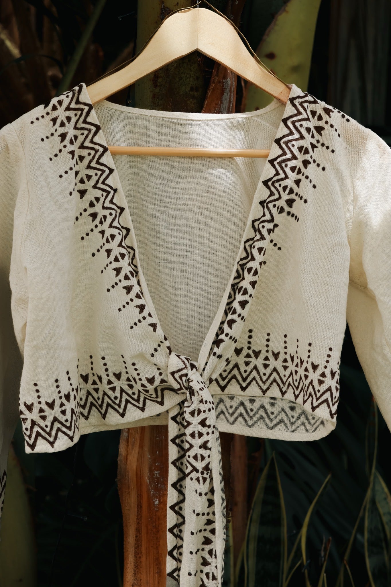 Nomad Wrap Top - White