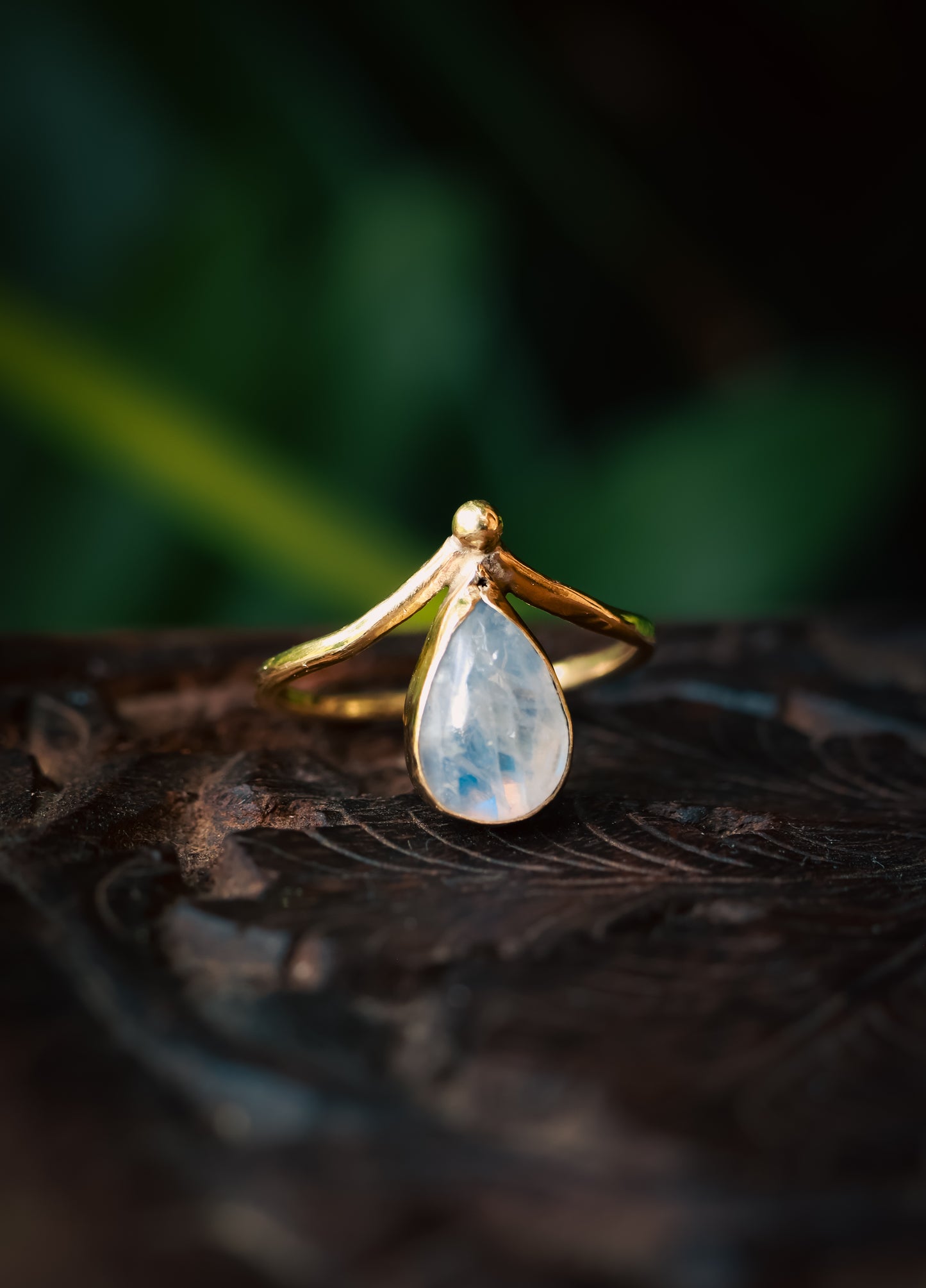 Handmade Moonstone ring