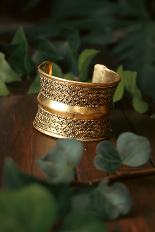 Brass cuff