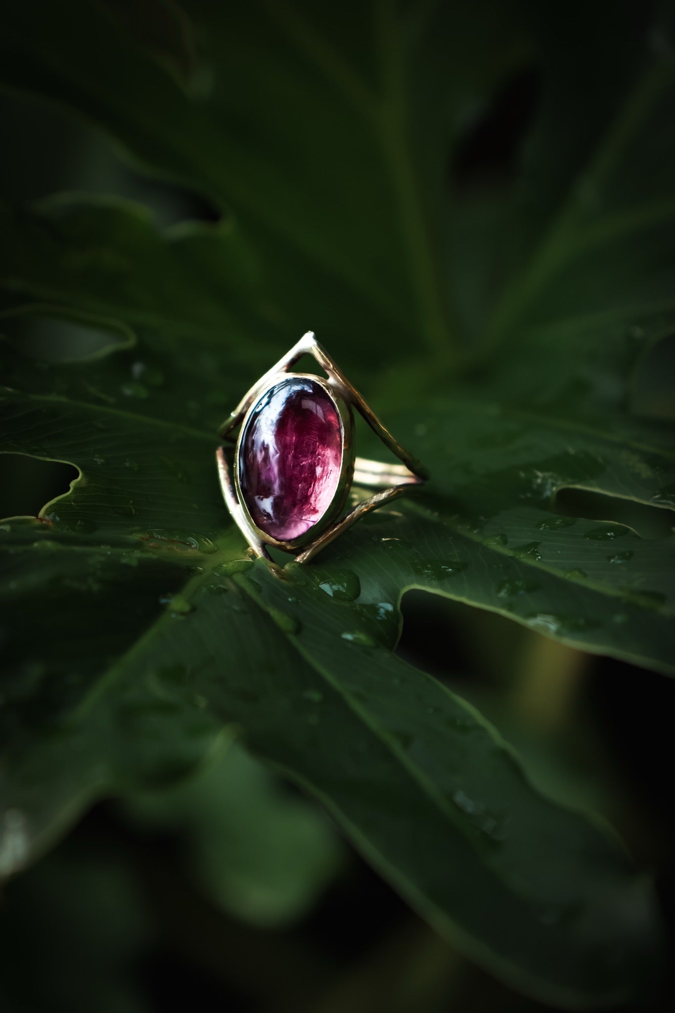 Handmade Amethyst ring