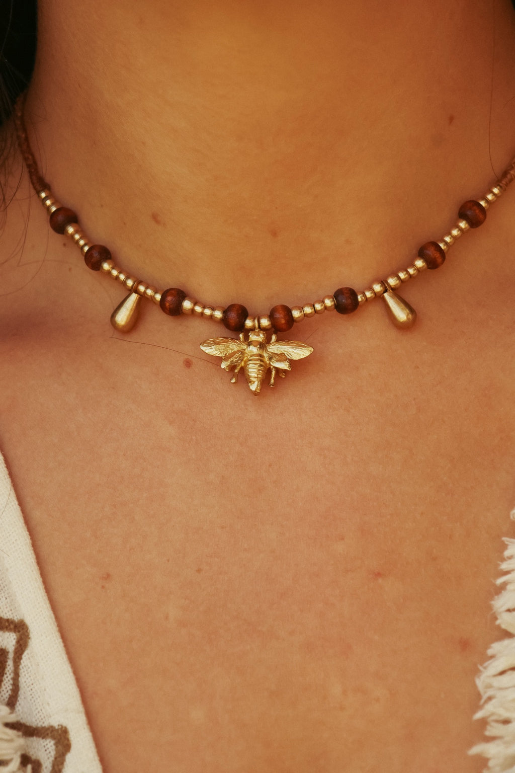 Mini Honey Bee Choker