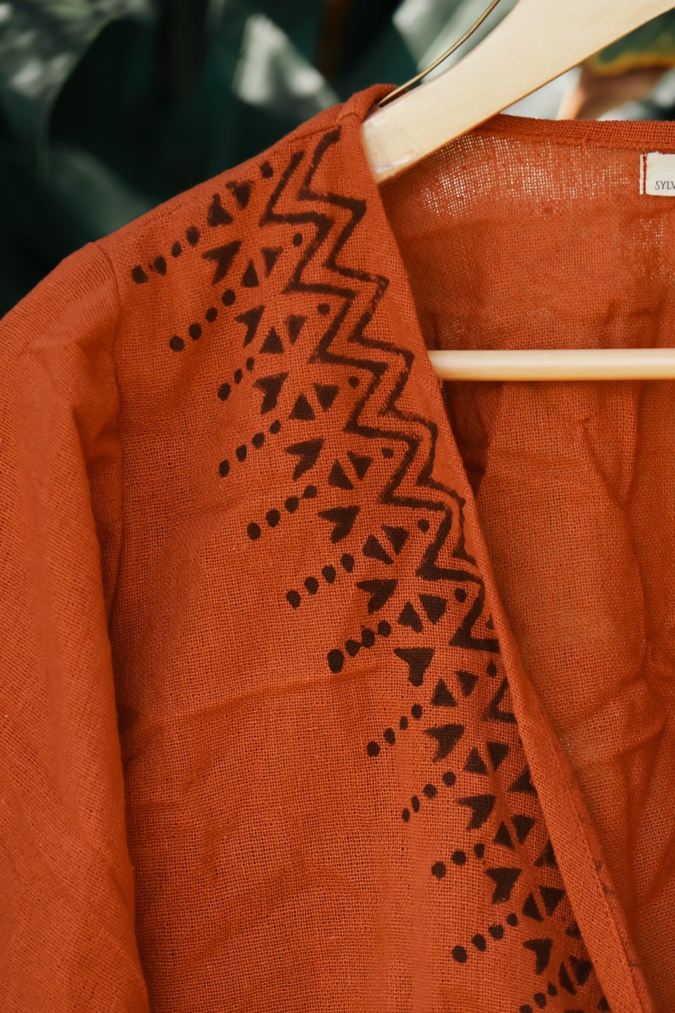 Nomad Wrap Top - Rust