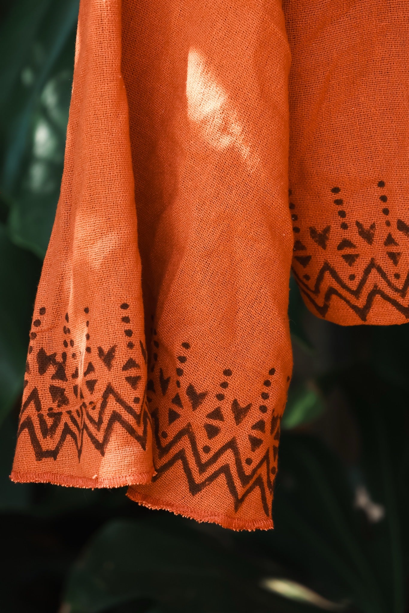 Nomad Wrap Top - Rust