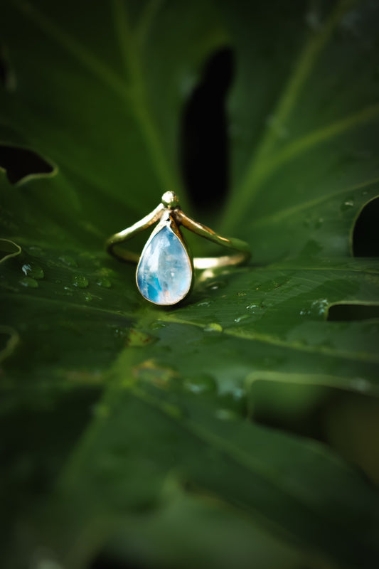 Handmade Moonstone ring