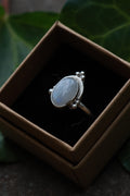 Moonstone 925 silver ring
