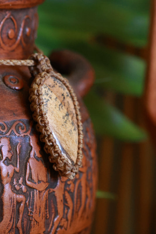 Picture Jasper pendant