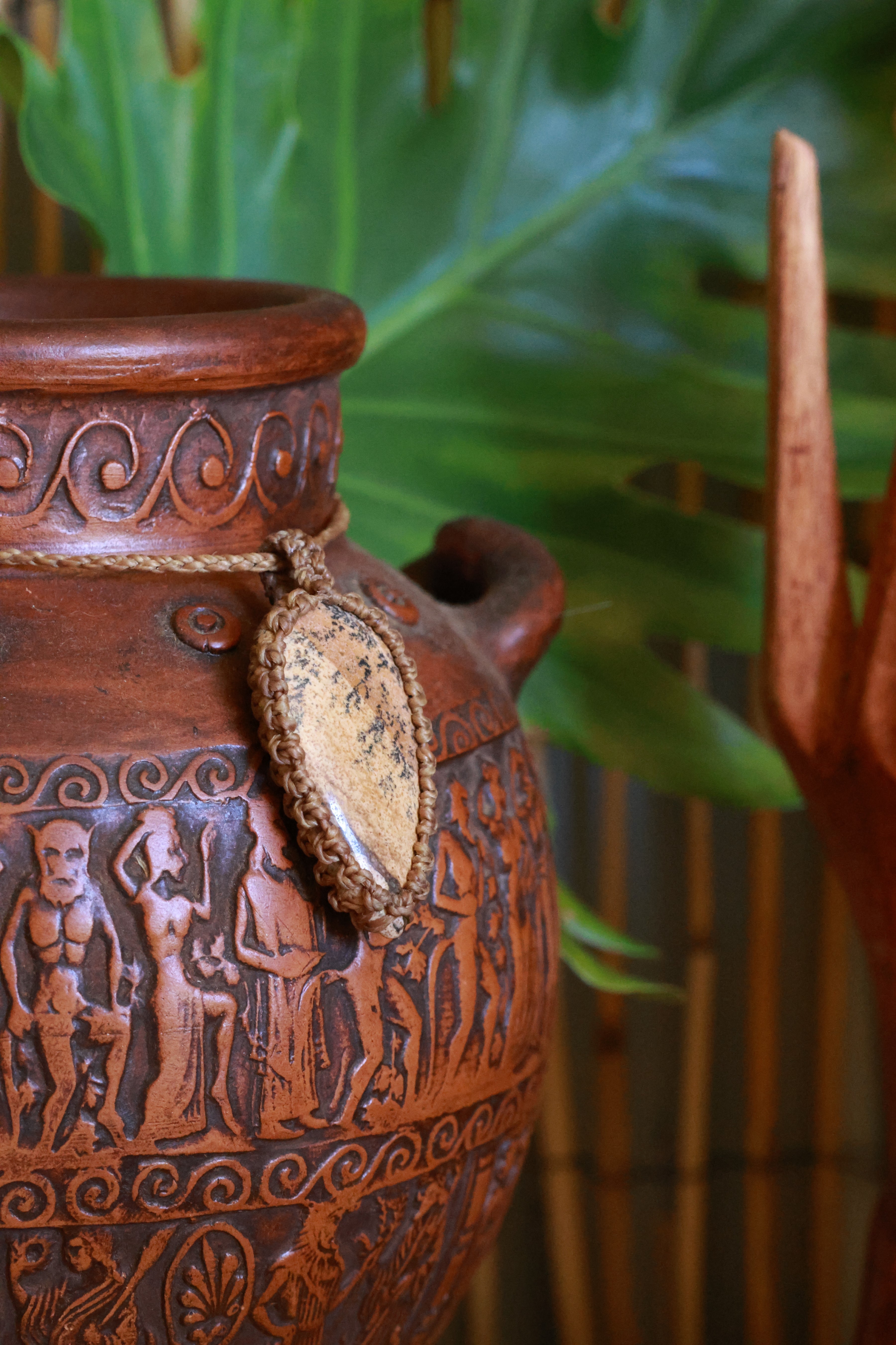 Picture Jasper pendant