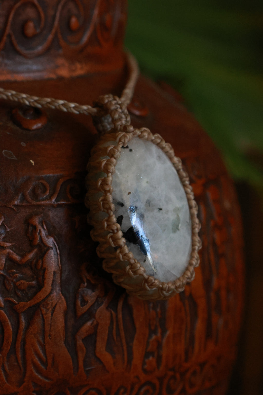 Moonstone necklace