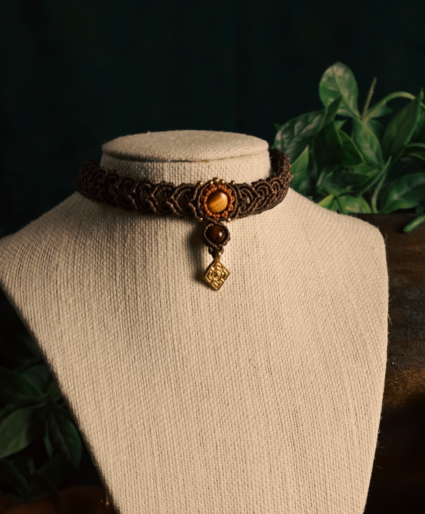 Tiger Eye Choker