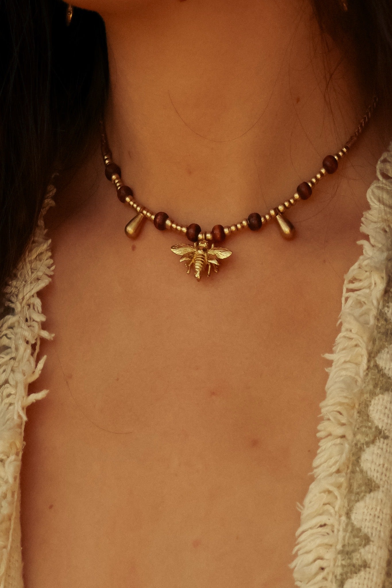 Mini Honey Bee Choker