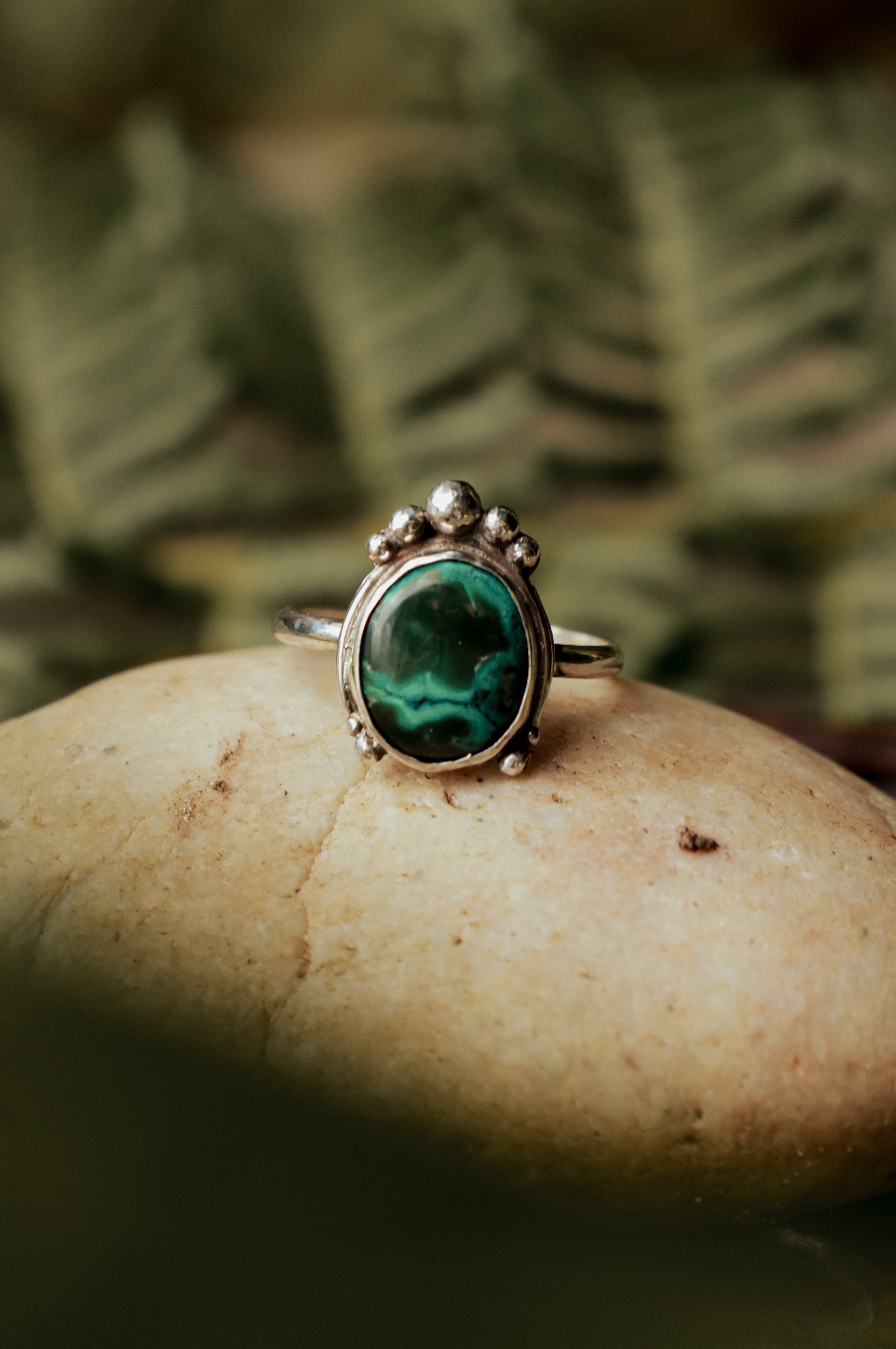 Tibetan Turquoise 925 silver ring