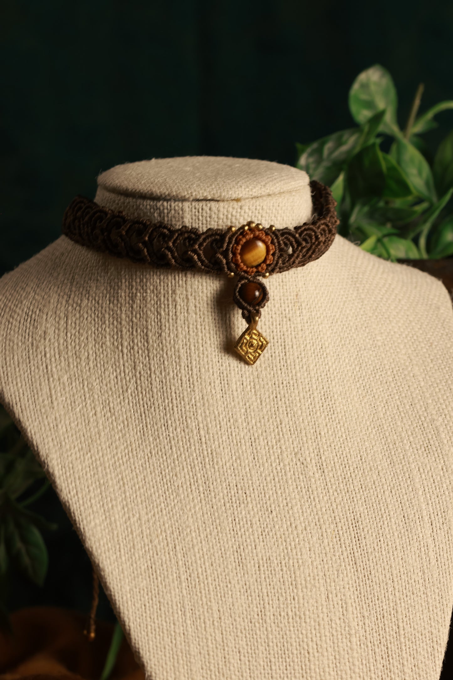 Tiger Eye Choker