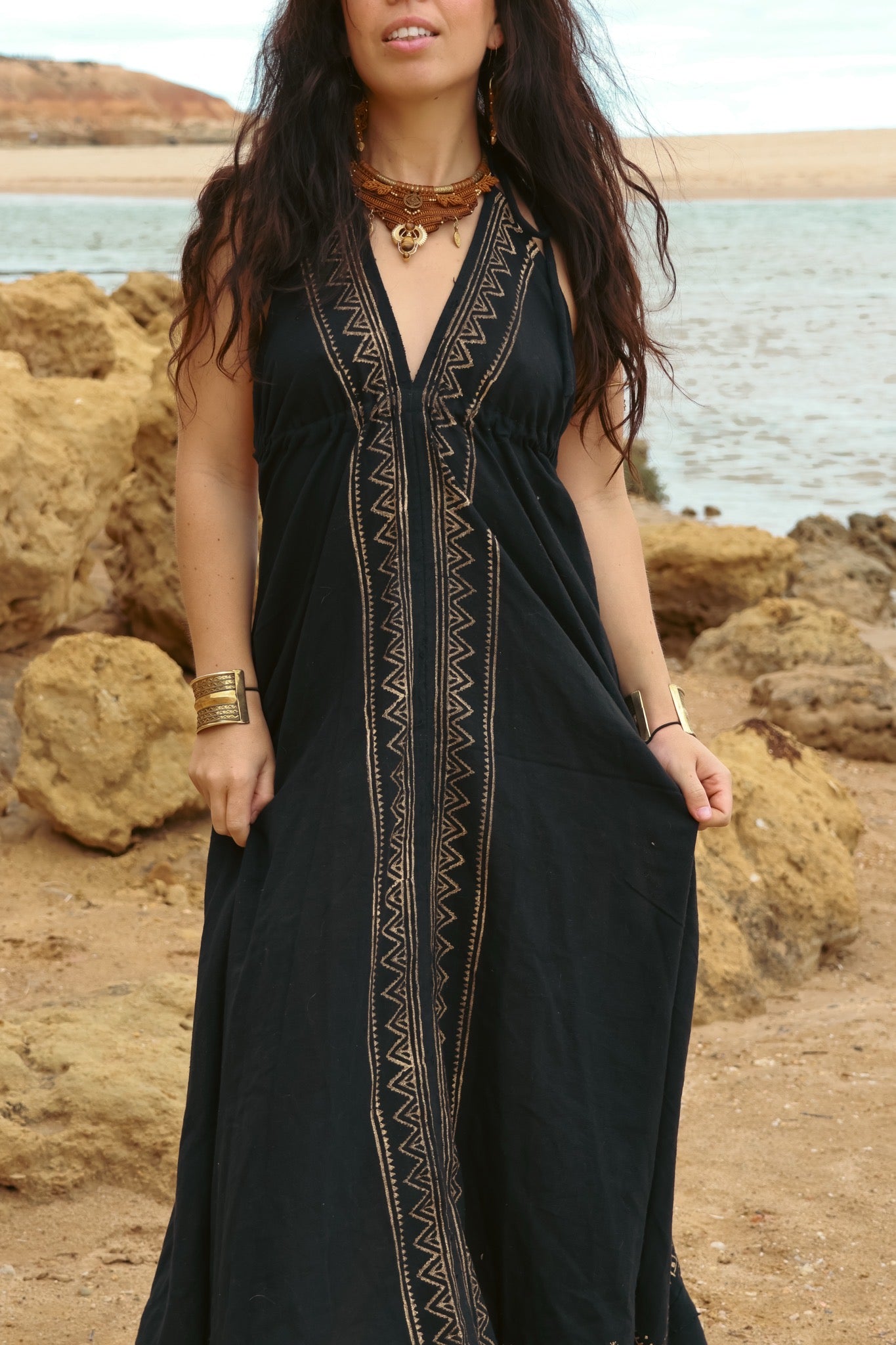 Sahara Dress- Black