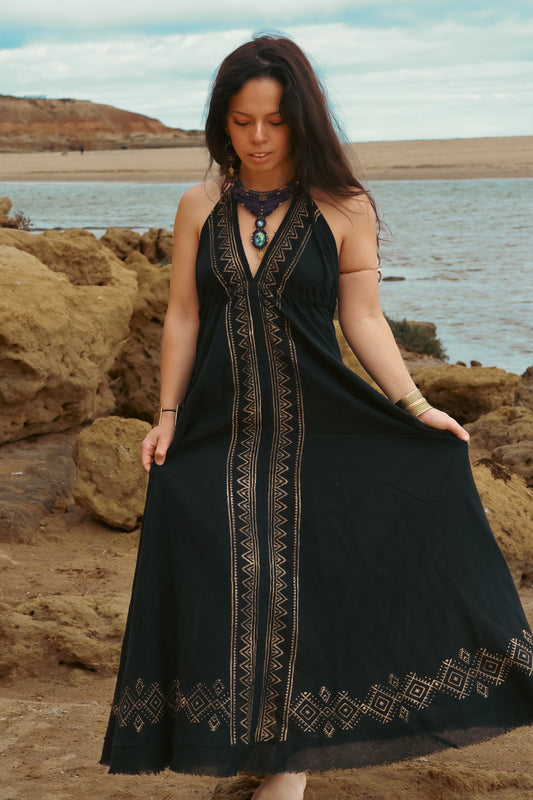 Sahara Dress- Black