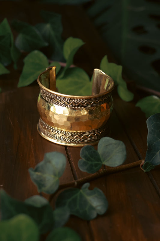 Brass cuff
