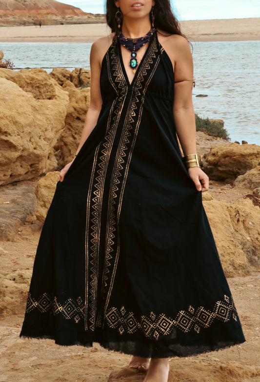 Sahara Dress- Black
