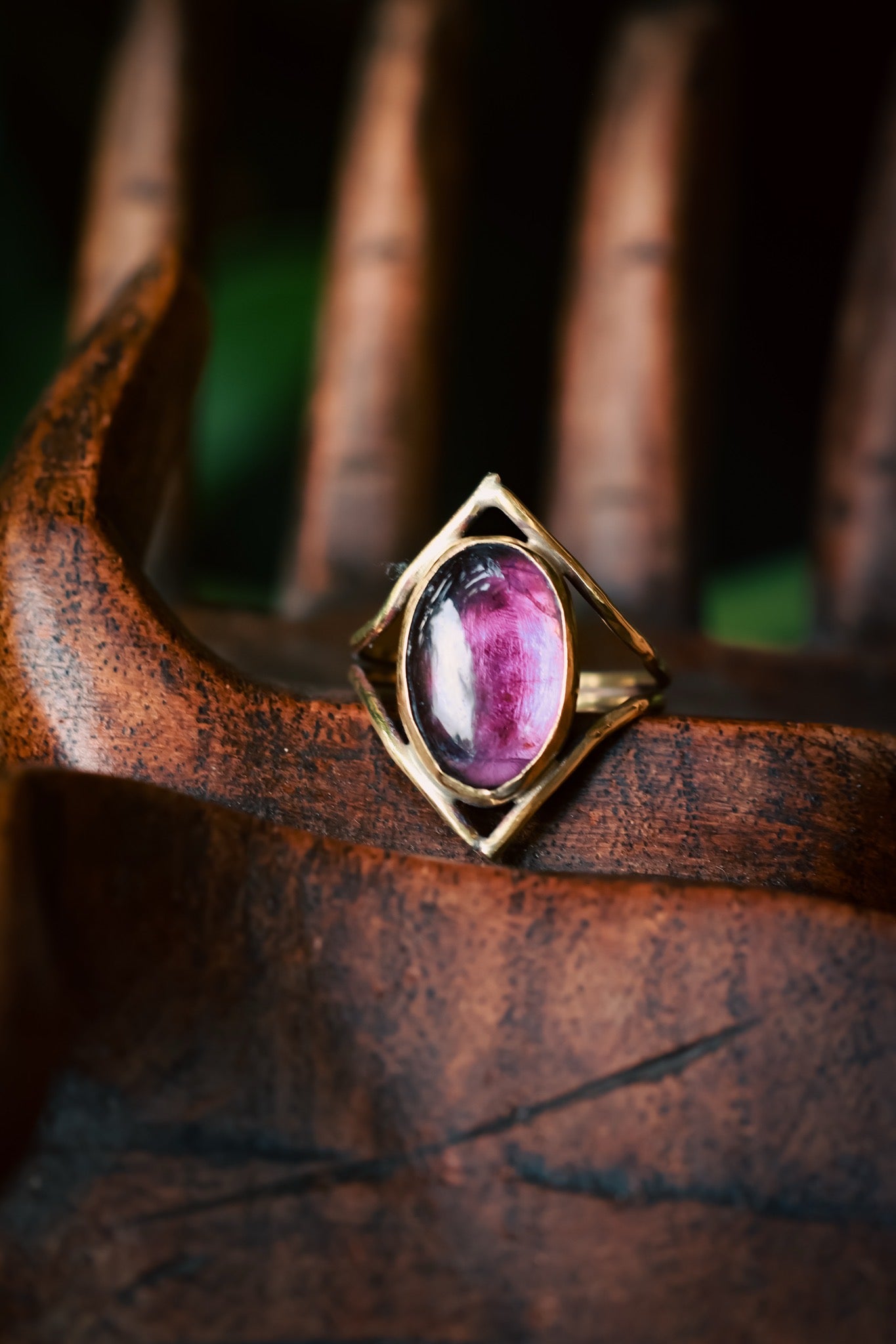 Handmade Amethyst ring