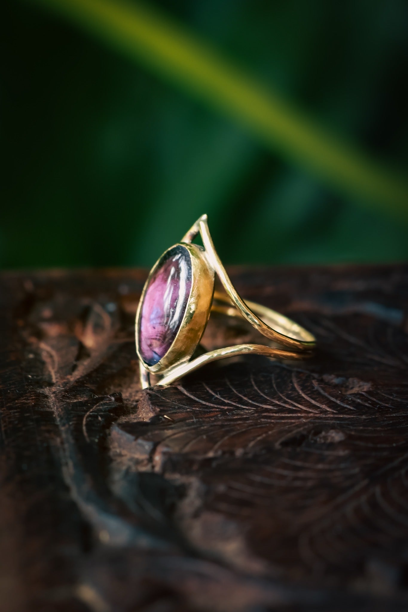 Handmade Amethyst ring