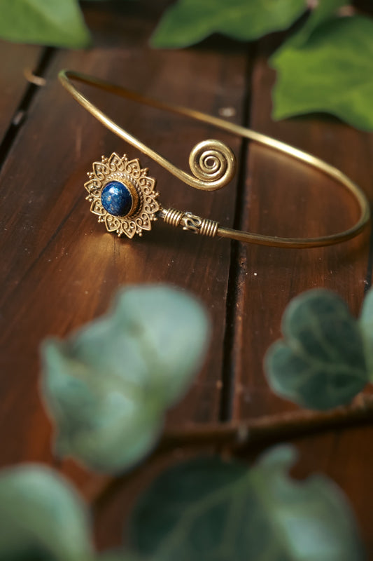 Brass arm cuff
