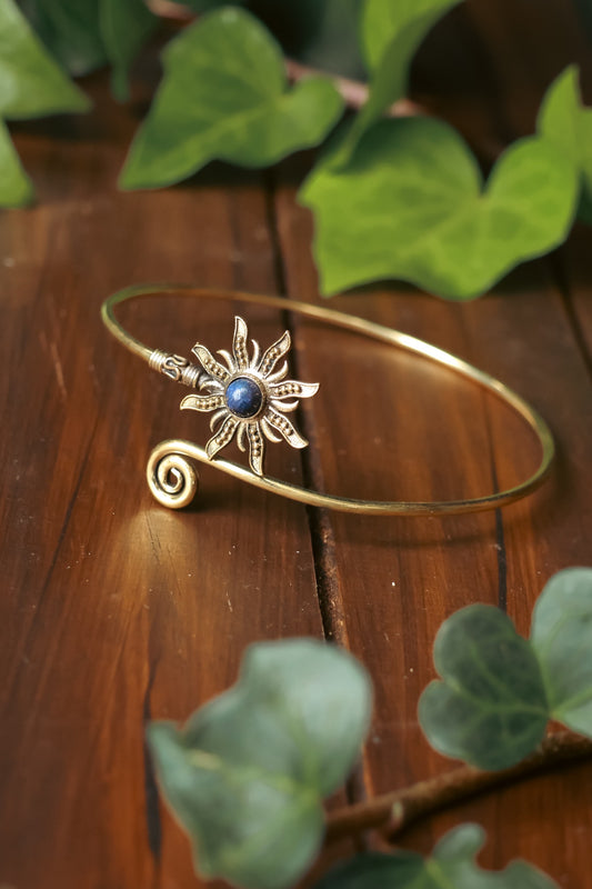 Brass arm cuff