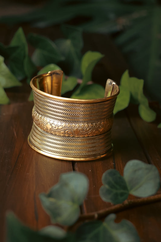 Brass cuff