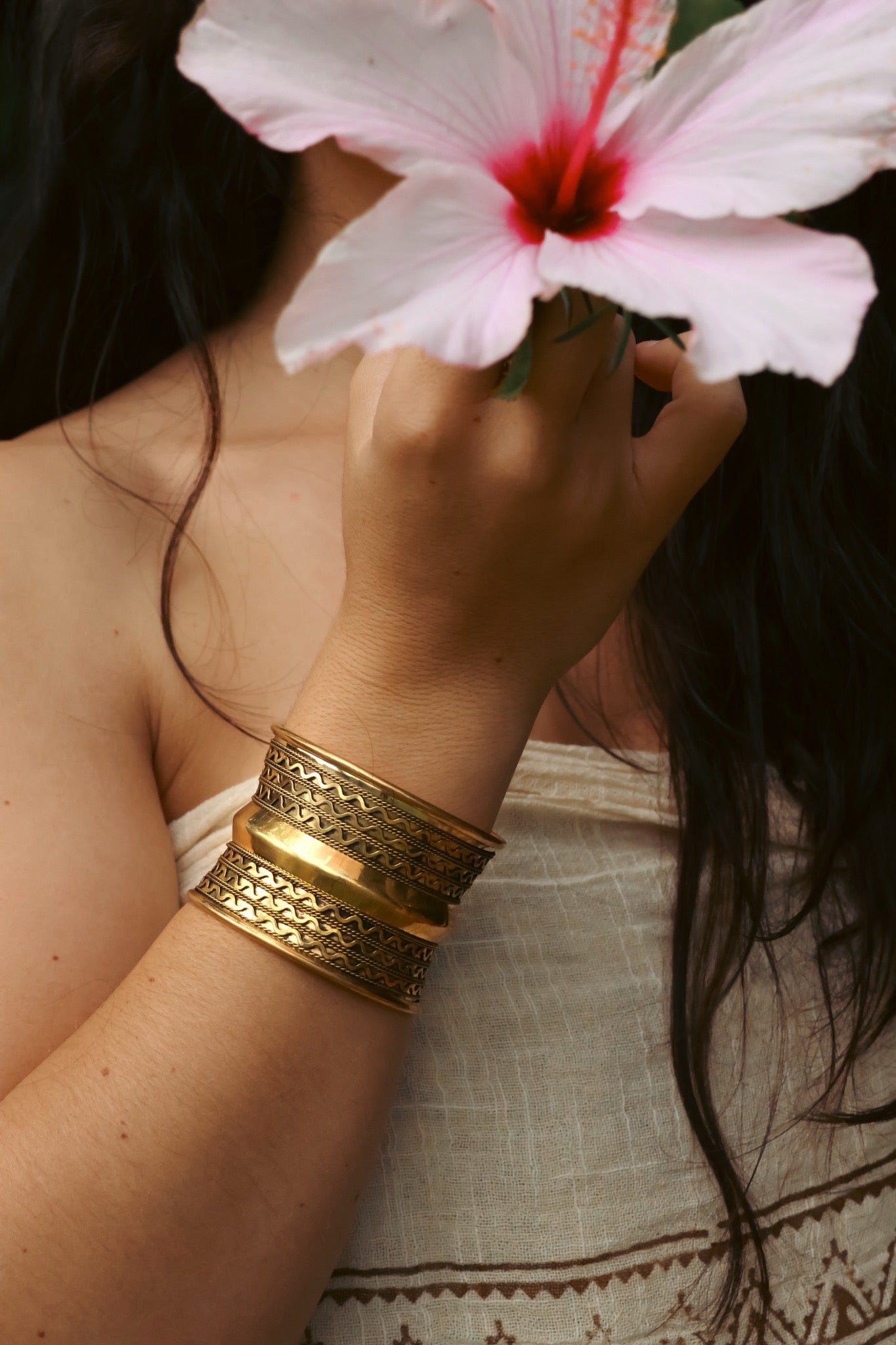 Brass cuff