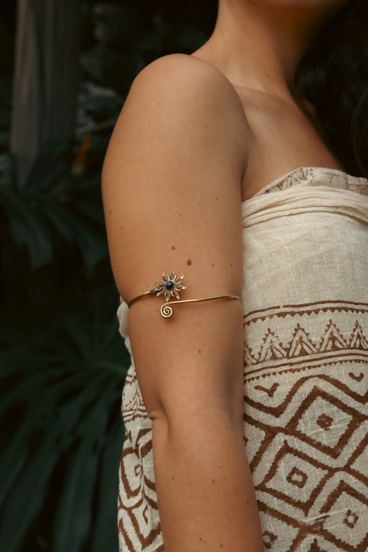 Brass arm cuff