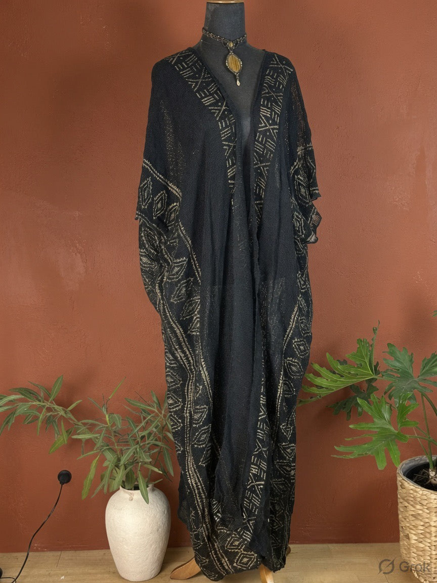 Isle of Dreams Kimono - Black