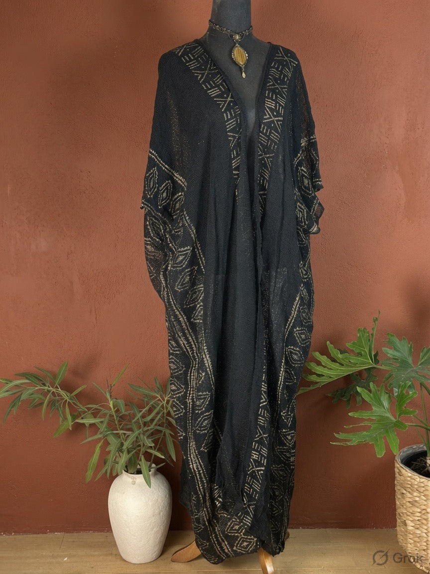 Isle of Dreams Kimono - Black