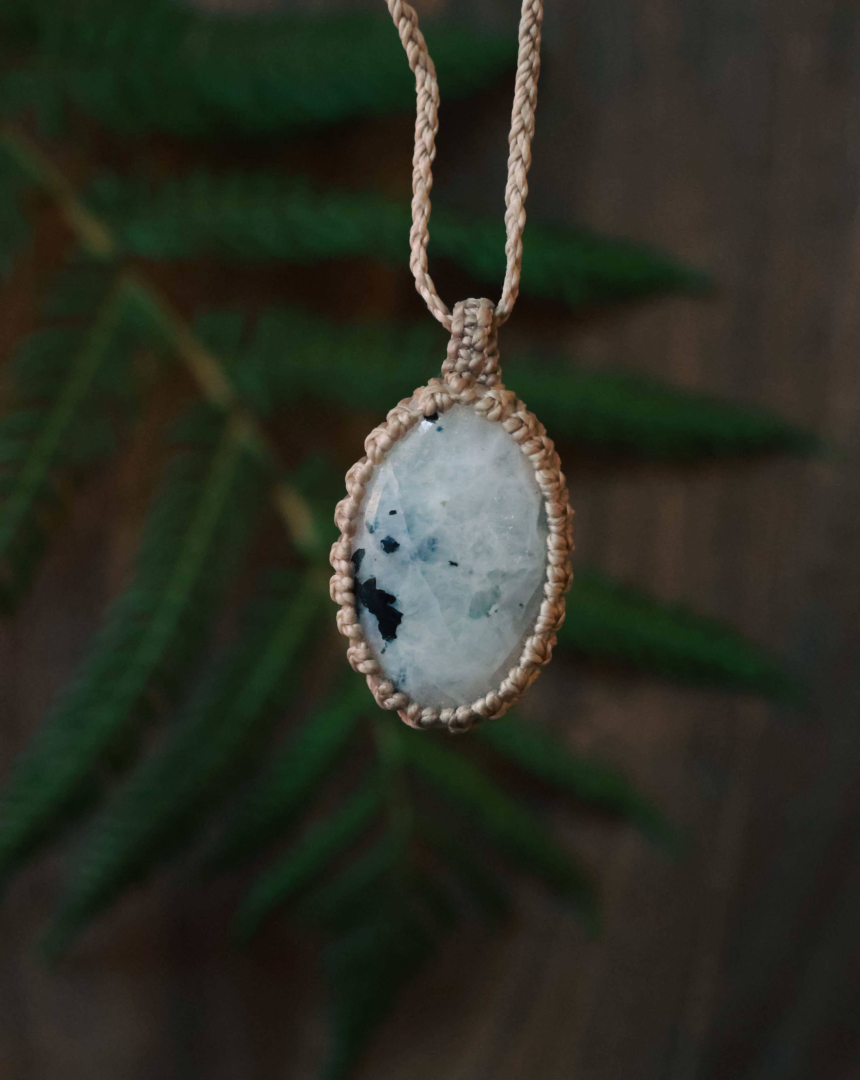 Moonstone necklace